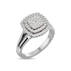 Diamond 1/2 Ct.tw Fashion Ring in 14K White Gold