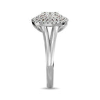 Diamond 1/2 Ct.tw Fashion Ring in 14K White Gold