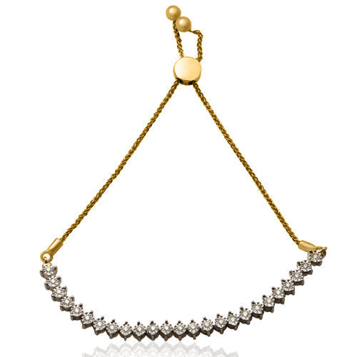 10KY 0.35CTW ILLUSION SET DIAMOND ROUND 2-PRONG BO