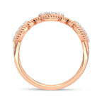 14K White Gold Lab Grown Diamond 1/4 Ct.Tw. Fashion Ring