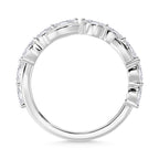 14K White Gold Lab Grown Diamond 1/2 Ct.Tw. Fashion Ring