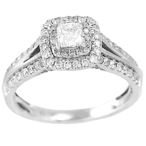 14KW 1.00CTW DIAMOND FANCY RING