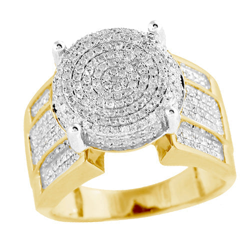 10KY 1.00CTW MICROPAVE DIAMOND ROUND HEAD LADIES