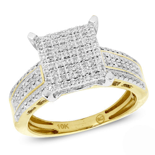 10KY 0.40CTW DIAMOND LADIES RING