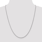 14k WG 1.6mm Round Snake Chain